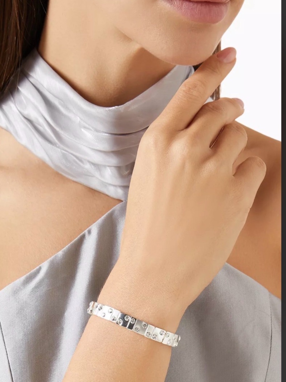 Roxanne Assoulin Authentic Twinkle Twinkle Star Silver  Bracelet Single NEW